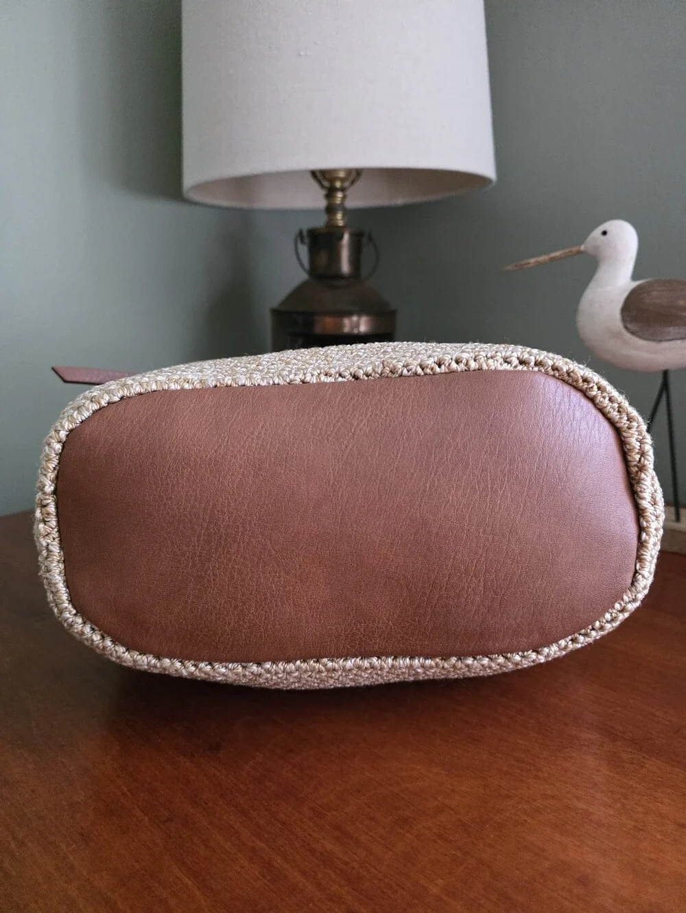 The Sak Sequoia Hobo Bamboo Static Hand Crochet Polypropylene Shoulder Bag